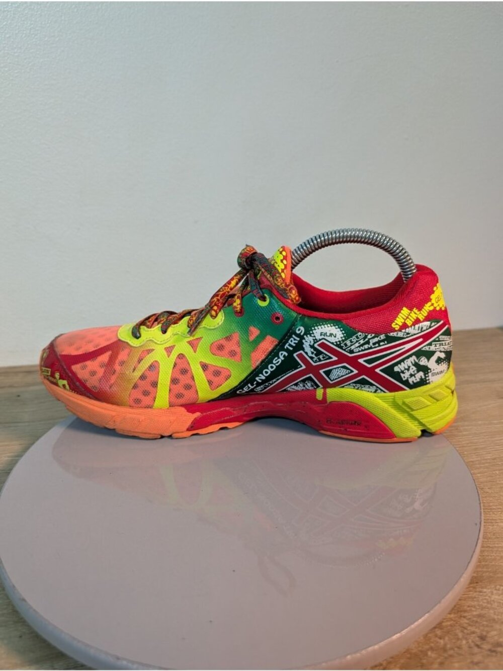 Asics Shoes Womens 9.5 Gel-Noosa Tri 9 Running Multicolor T458N Sneakers - Picture 7 of 10